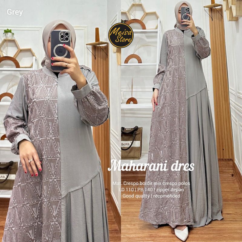 MAHARANI DRESS SIZE JUMBO BY Meisa