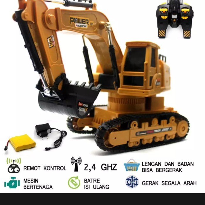 Mobil Remot Rc Excavator Bego Mainan Remote Control