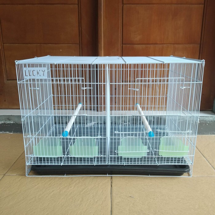 Sangkar Kandang Besi Sekat Burung Lipat Merk Sweet