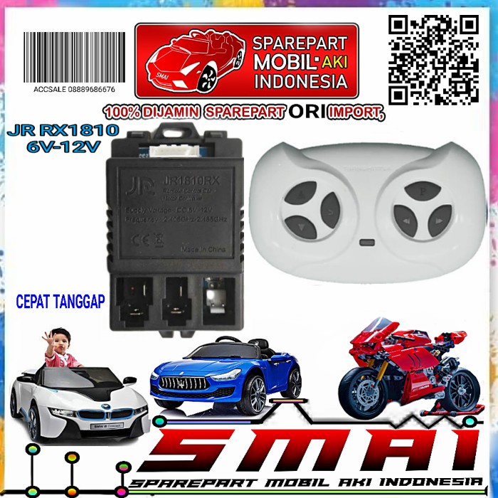 Receiver Jr Rx1810 6V-12V 7Pin