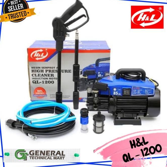 H&L Ql -1200 Jet Cleaner Mesin Cuci Mobil Motor High Pressure Ql-1200