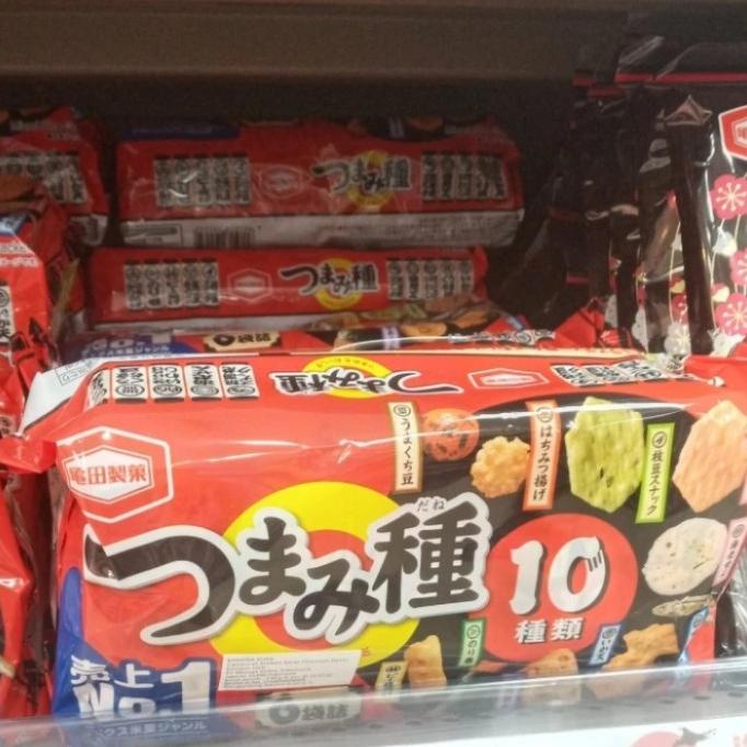 

;&;&;&;&] KAMEDA TSUMAMIDANE KREKERS 130 gr campuran krekers beras