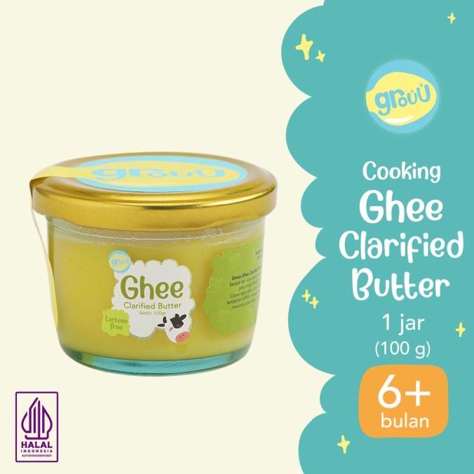 

Grouu - Butter/Mentega - Ghee Clarified Butter - BB Booster MPASI wmf01