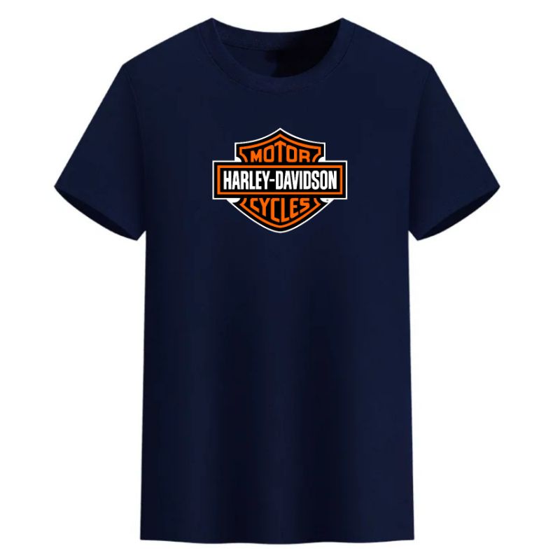 Kaos Distro Motor HD Kaos Pria Lengan Pendek Baju Oblong Cowok Pakaian Atasan Lelaki Dewasa Cod