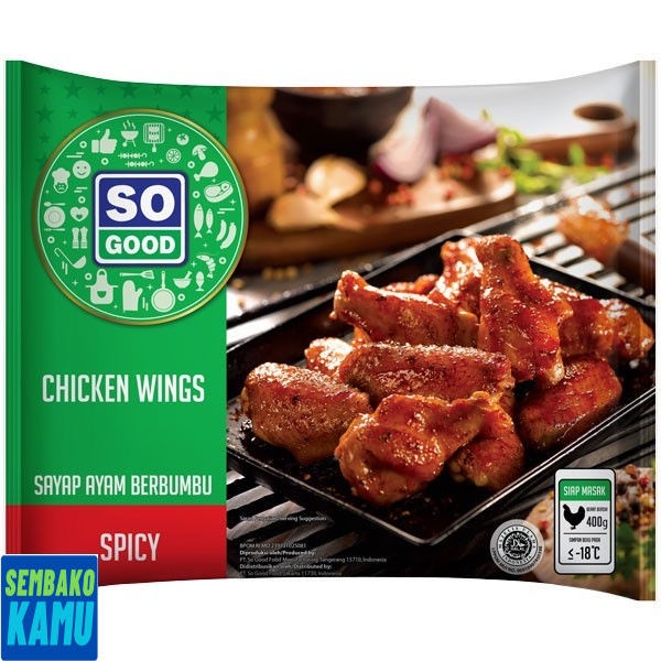 

So Good Spicy Wing 400 gr