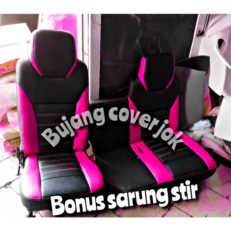 Sarung jok mobil truk isuzu nmr 71 Bonus sarung stir - Sarung jok mobil truk isuzu nmr 71 - Sarung j