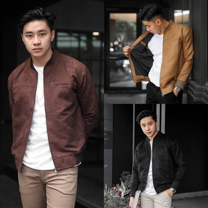 Libra Original Jaket Pria Suede