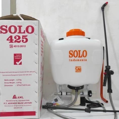 ALAT PERKEBUNAN SPRAYER MANUAL 15 LITER SOLO 425 SEMPROTAN GENDONG PLASTIK SNI ORI EL09I09A82L
