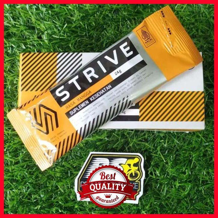 

(REJE) STRIVE ENERGY GELS RASA MANGGA ORIGINAL | 1 BOX ISI 5 SACHET