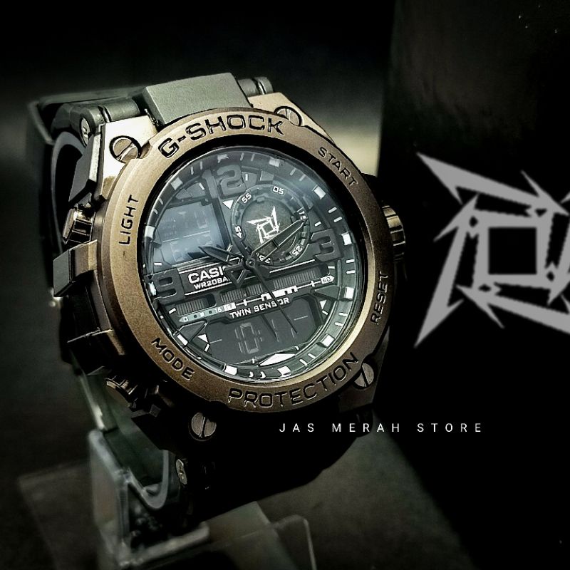 JAM TANGAN METALLICA X G SHOCK GST ANALOG DIGITAL