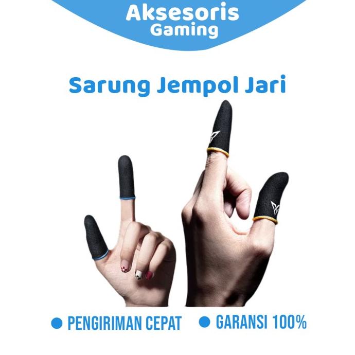 Sarung Tangan Jempol Game Pubg Mobile Legend Flydigi Original Isi 2 Pc