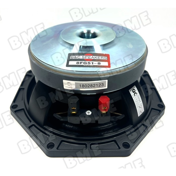 Speaker komponen b&c 8fg51/8 fg51 8inch high mid