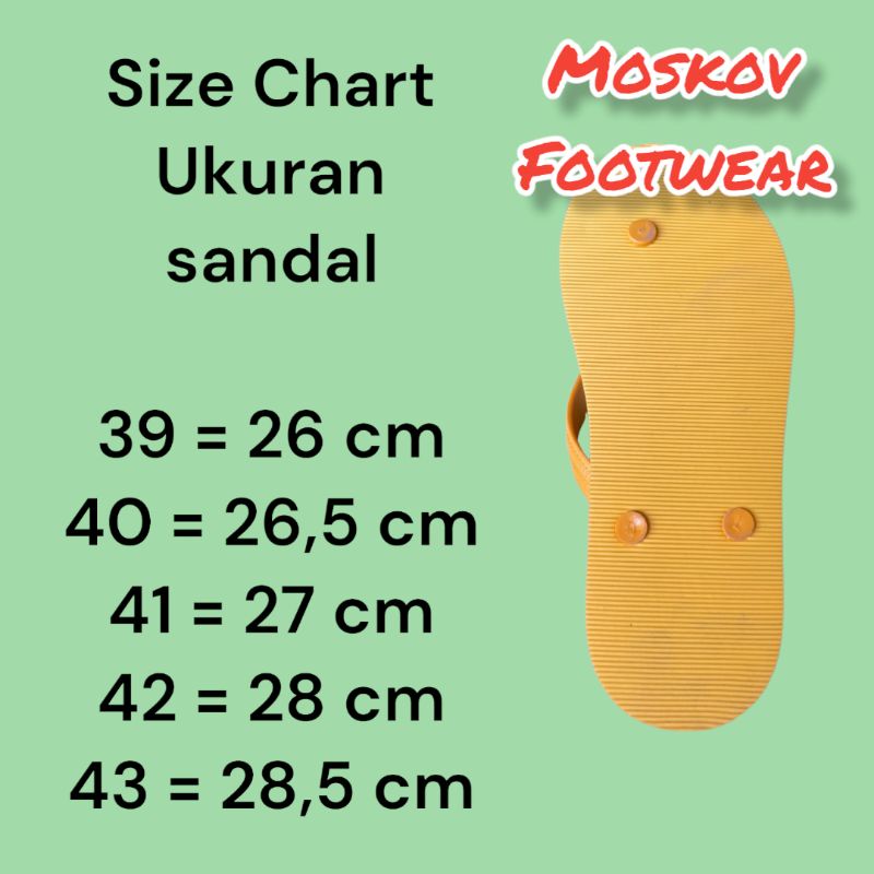 Sandal Jepit Pria Santai Filpper Classic Karet Rubber Sendal Japit Pantai Anti Slip Half Tosca