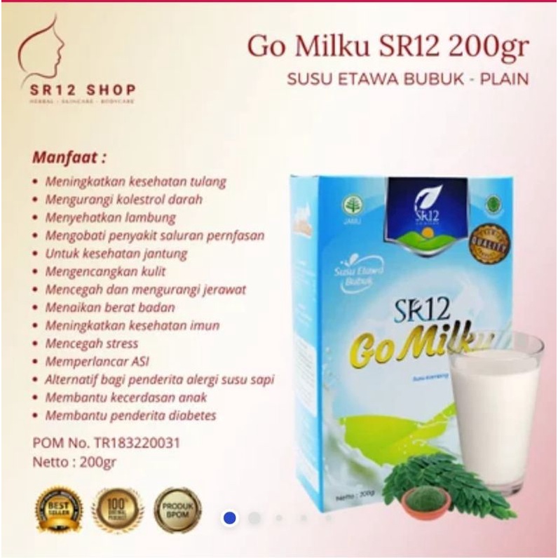 

Susu Kambing Go Milku ST12 original