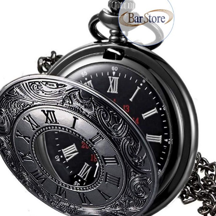 Grosiran Murah Kado Hadiah Ulang Tahun Unik Souvenir Aksesoris - Jam Tangan Saku Pocket Watch Unik S
