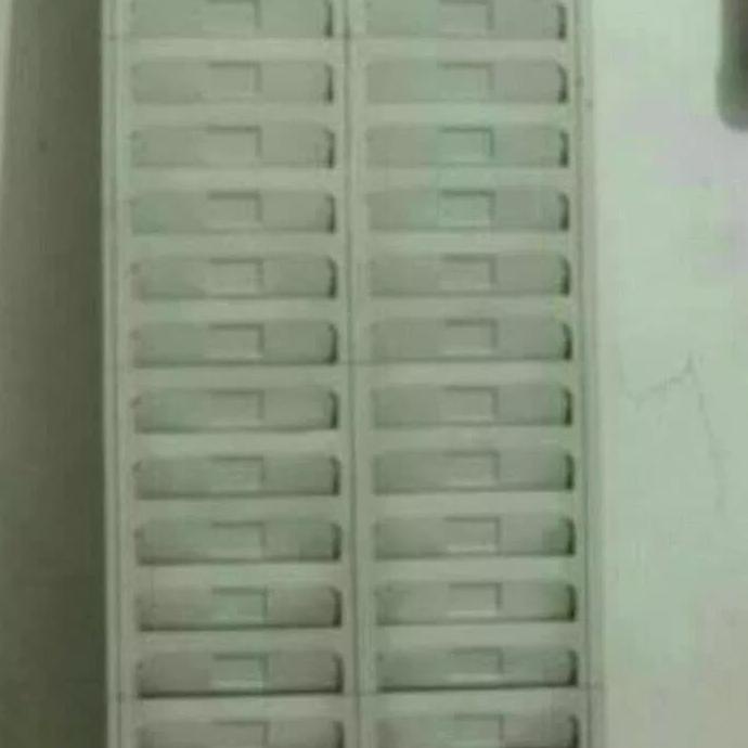 Big Sale Rak Absensi Isi 50 Sheet Plastik - Tempat Kartu Absen Stok Terbatas