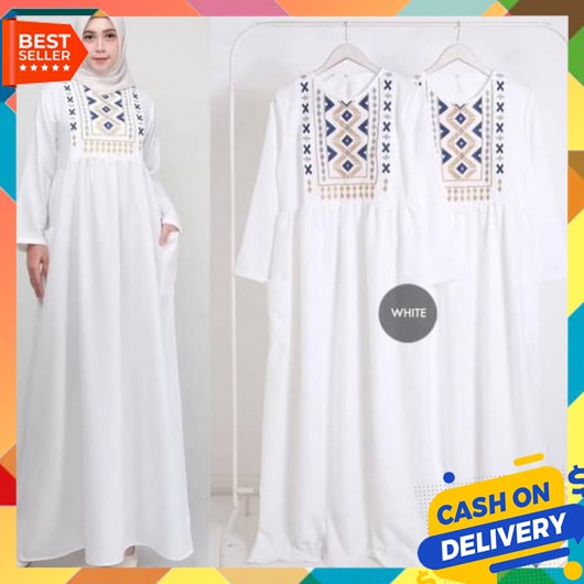 Gamis Lebaran Wanita Terbaru 2023 Dewasa Mewah Jumbo Games2022 Dress Korean Style Games2023 Kaftan B