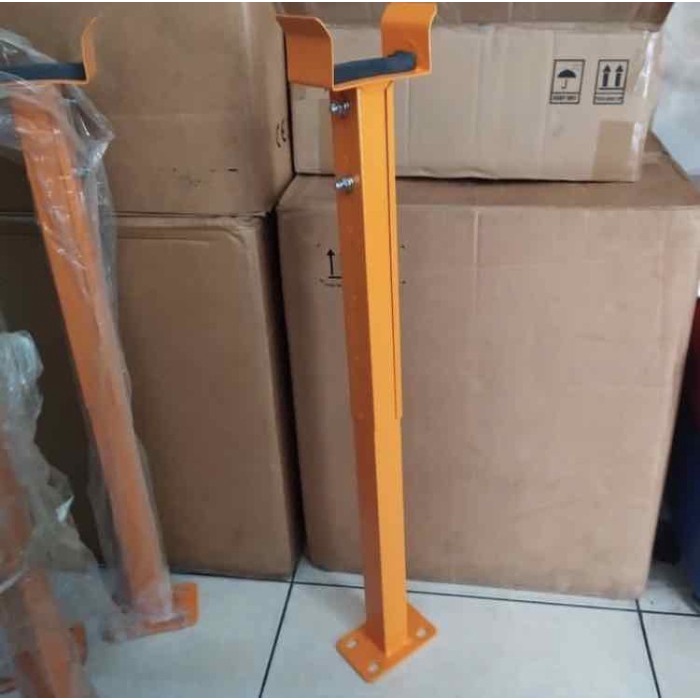 DUDUKAN PENYANGGA BARRIER GATE PALANG PARKIR