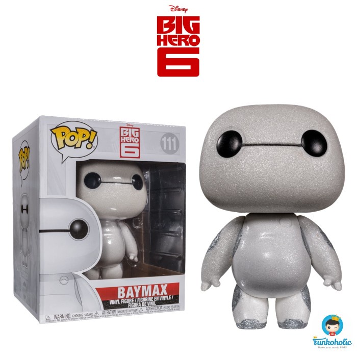 Funko Pop Disney Bhero 6 - Nurse Baymax Diamond Glitter Exclusive