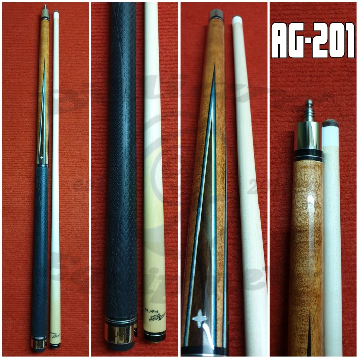 Billiard Fury Ag-201 Inlay Point Stick Billiard Stick Fury Murah
