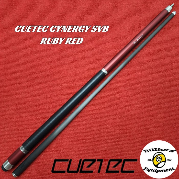 Wimo Cuetec Cynergy Svb Carbon - Ruby Red Shane Van Boening Cue