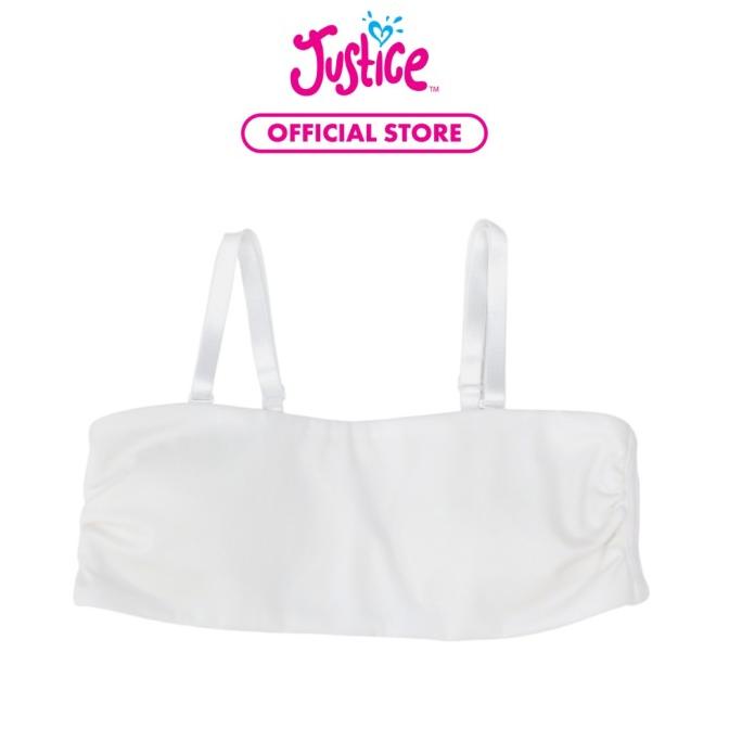 Justice Girls Bandeau Bras - Miniset Anak Perempuan (Putih)