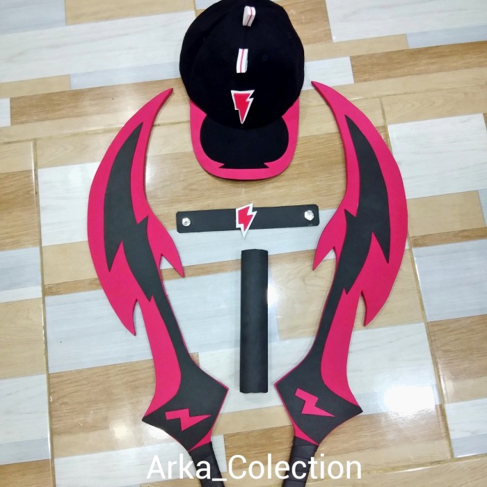 Pedang Boboiboy Halilintar Boboiboy Thunderstrom