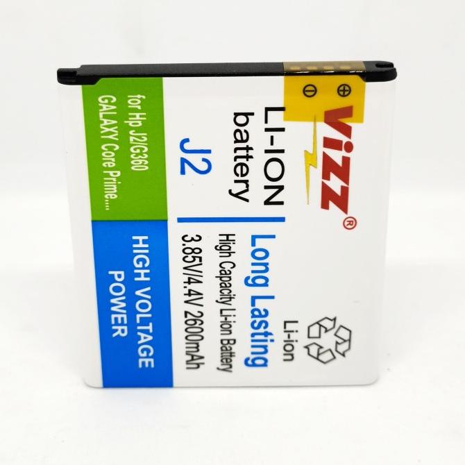 Baterai Batre Vizz Samsung Galaxy J2 J200 / Core Prime Original Vizz