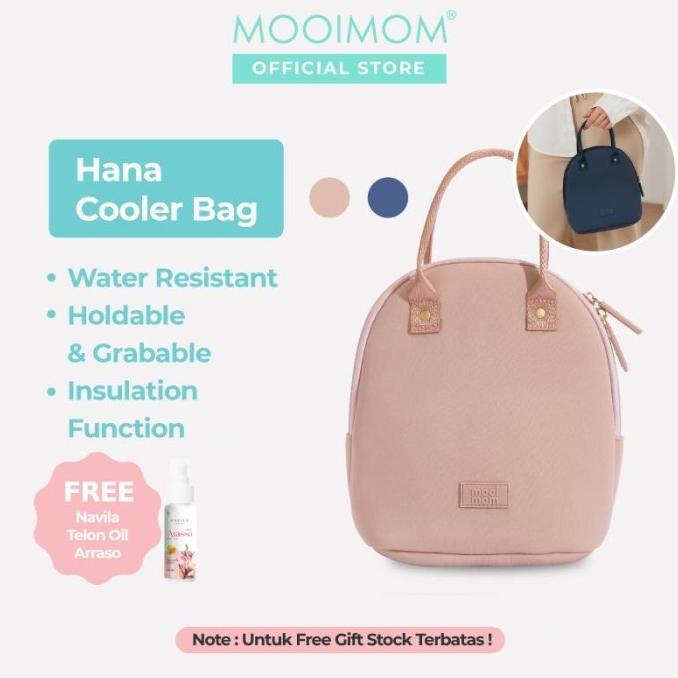 Tas Penyimpan ASI - MOOIMOM Hana Cooler Bag | Tas ASIP Ransel Jinjing