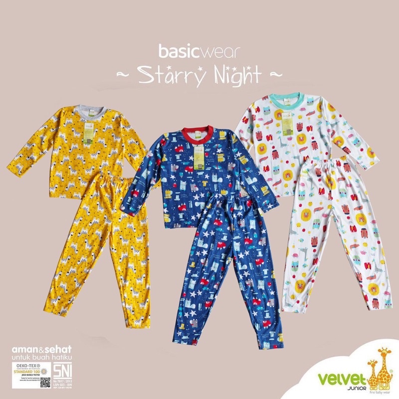 VELVET JUNIOR BIG SIZE DARI UMUR 2 Tahun sampai 10 tahun