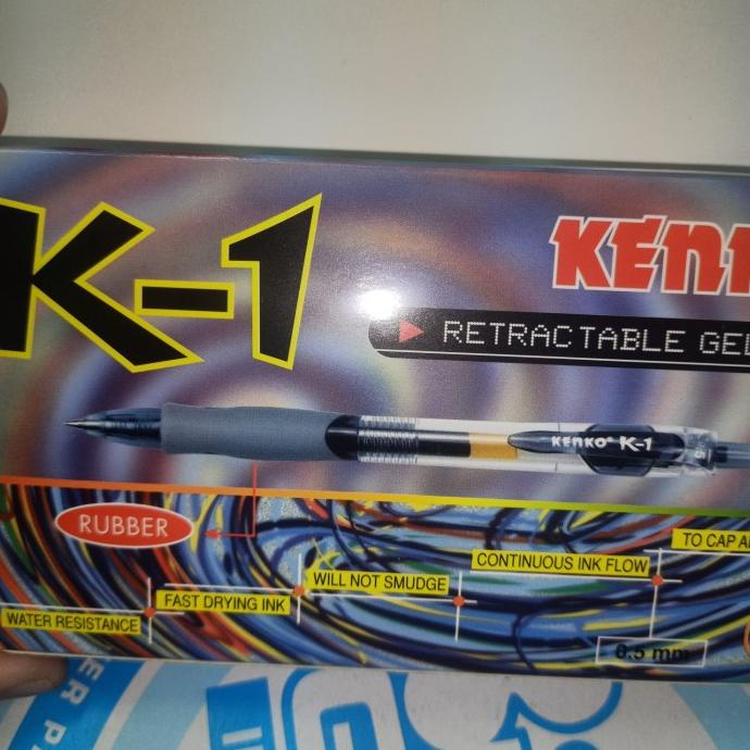

Pulpen Pen K1 K-1 kenko 0,5 Sedus (12Pcs)