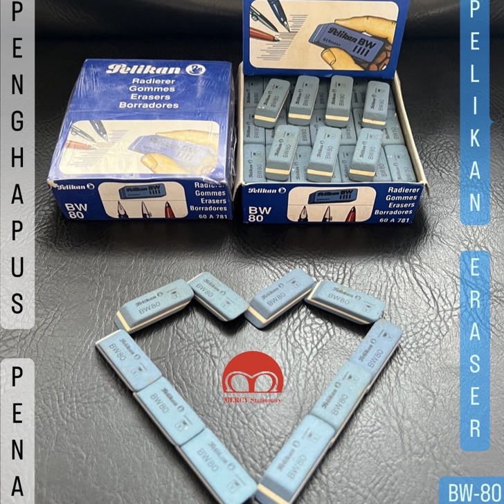 

Model Baru✴➠ Penghapus Bolpen Pelikan Eraser BW80 BR80 G75