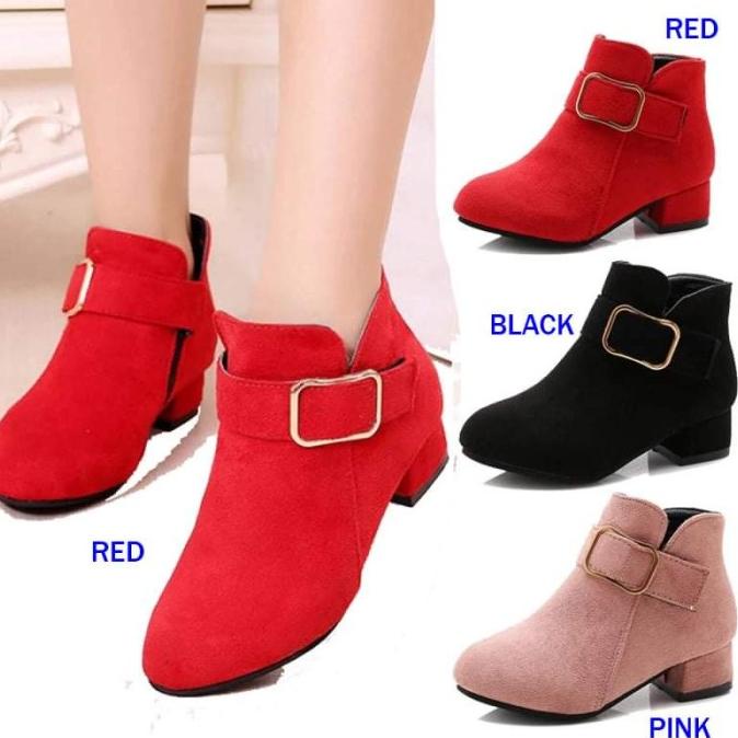 Sepatu Boot HIGH HEELS Anak Perempuan Mexican