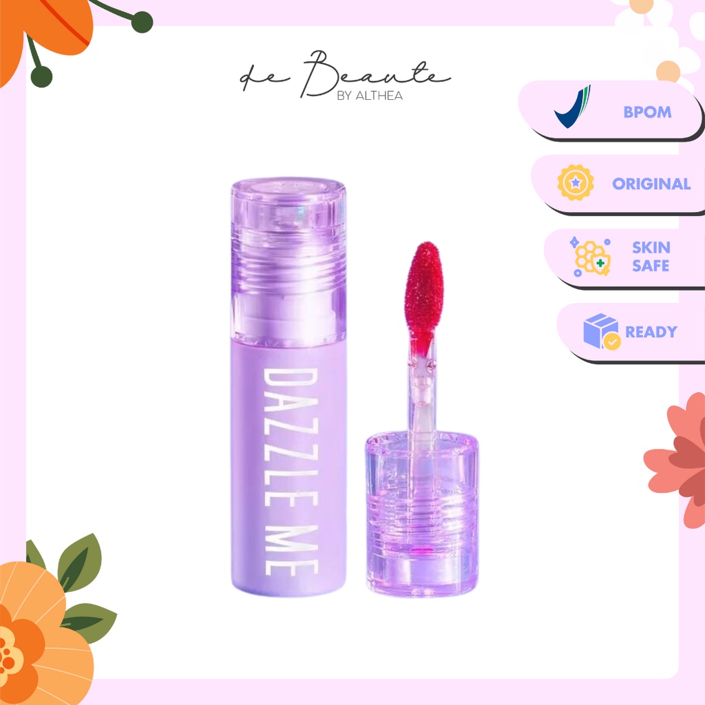 Dazzle Me Juicy Punch! Lip Tint | Matte 7 Colors Super Stay Liptint Longlasting 12 jam Nourish Lip Stain