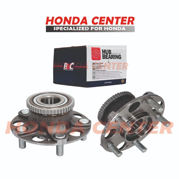 LAHER BEARING RODA BELAKANG ACCORD 2003 2004 2005 2006 2007