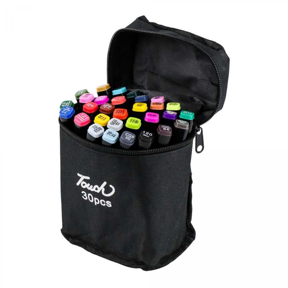 

Diskon Spidol Dual Side Fine Art Marker 30 Color Multi Warna 98