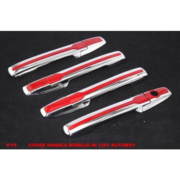 handle mobilio 2016 list chrome list merah