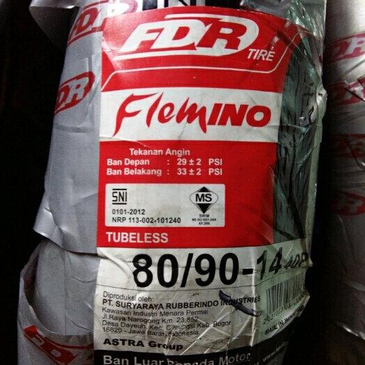 TERBARU ban luar belakang matic tubles fdr 80.90 14