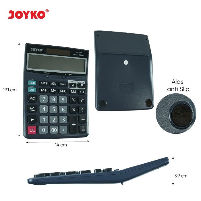 

Calculator / Kalkulator Joyko Cc-27 / 12 Digits / Check Correct