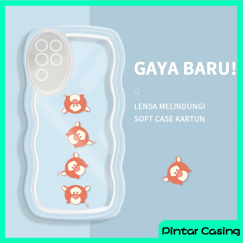 Casing Hp Ponsel untuk Infinix Note 10 Pro Hot 12 11 10 9 Play Hot 8 9 Smart 6 Plus Casing Kartun Lu