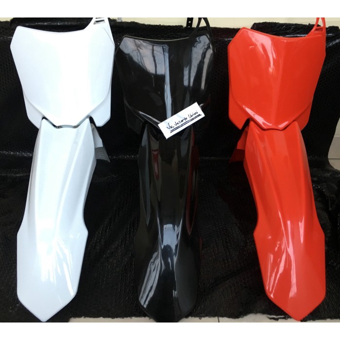 TERMURAH Spakbor Depan Crf 250 Set Papan Nomor Crf 250 Bahan Plastik tebal