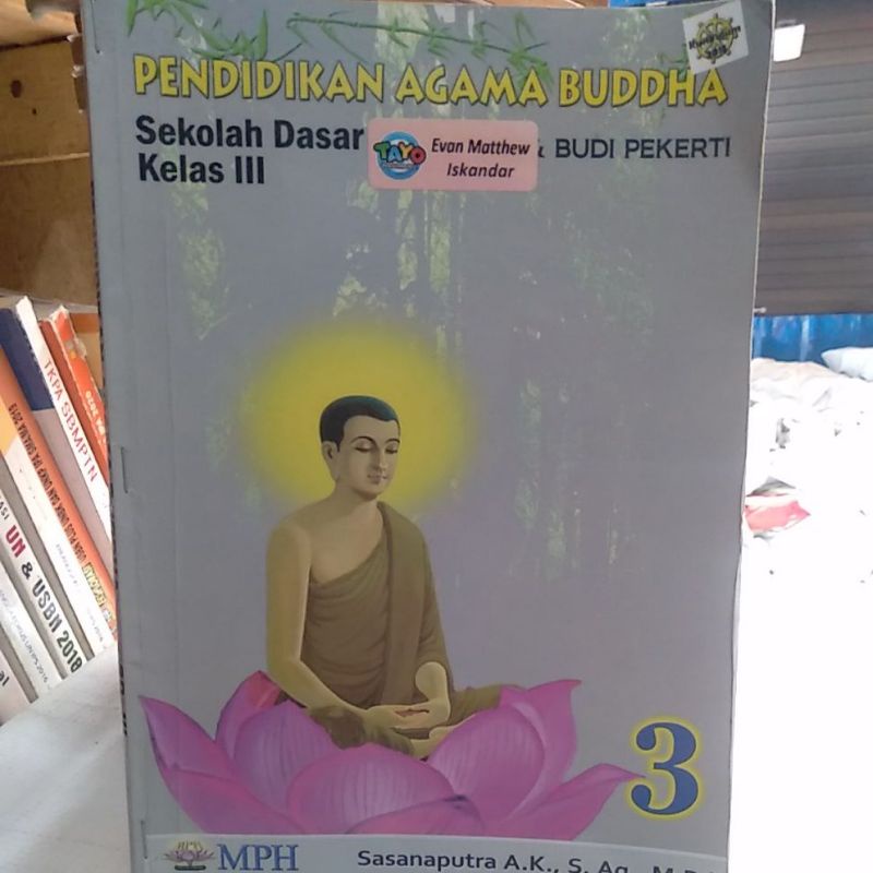 BUKU PENDIDIKAN AGAMA BUDDHA KELAS 3 SD