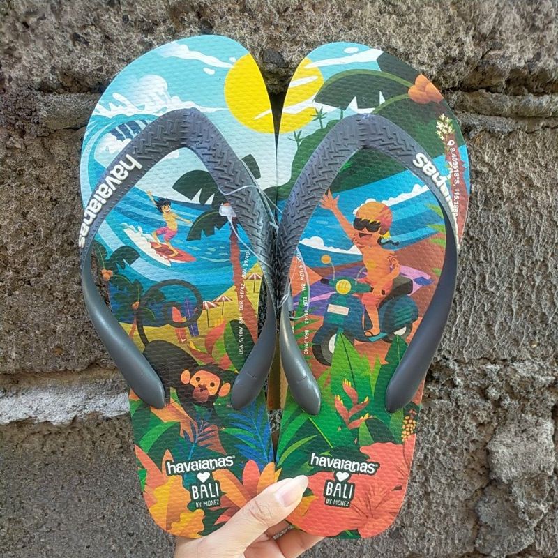 Sandal Jepit Pria Havaianas Top Ls Bali - Leaf Green