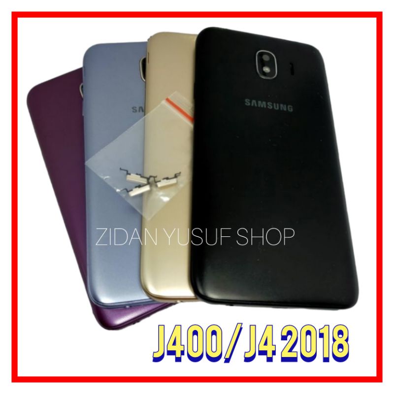 HOUSING KESING CASING FULSET BACKDOOR BEZZEL SAMSUNG J400 / J4 2018 ORIGINAL