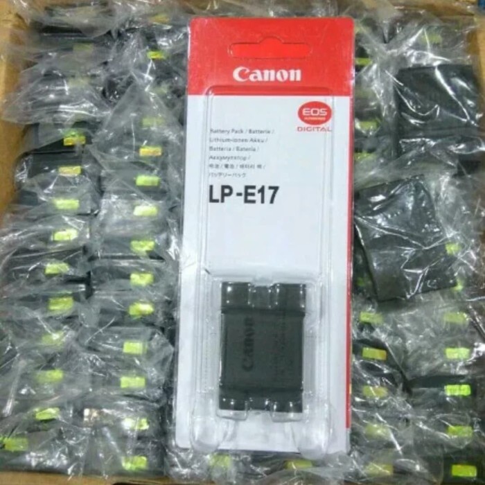 MUST HAVE BATRE KAMERA CANON EOS M3 M5 M6 750D 760D 800D BATREI LP E16 TERMURAH