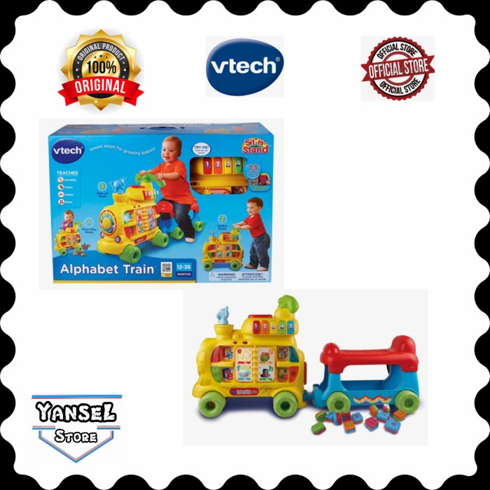 Bestseller Vtech Sit To Stand Alphabet Train Baby Walker