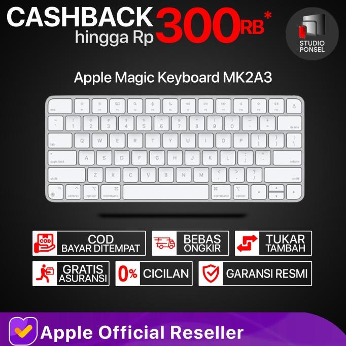 Apple Magic Keyboard M1 2021 IBOX Silver White MK2A3 for MacBook iMac