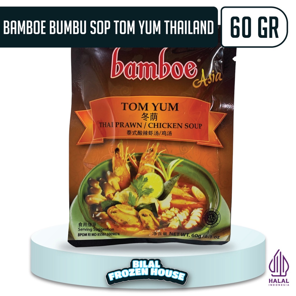 

Bamboe Asia Bumbu Tom Yum - Thai Prawn - Chicken Soup