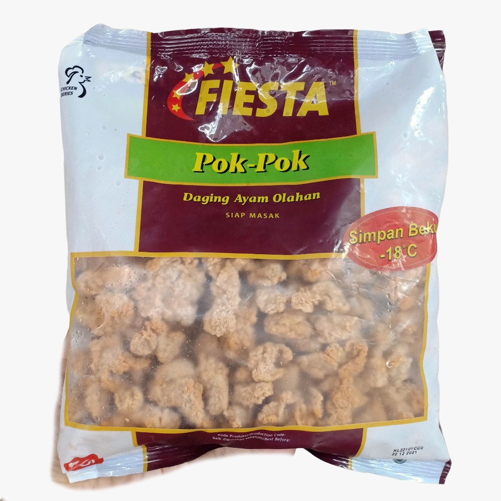 

Fiesta Pok-Pok 500gr - Daging Ayam Olahan