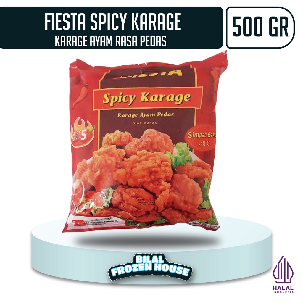 

Fiesta Spicy Karage 500gr - Karage Ayam Rasa Pedas